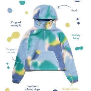 Outdoor Voices Primo Fleece Pullover - Lava